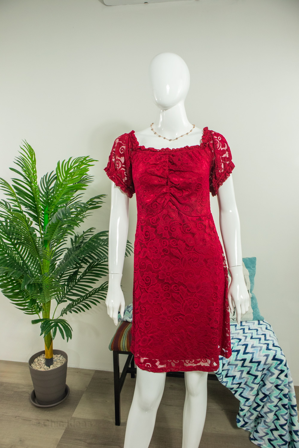 3x red outlet dress