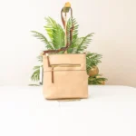 Beige Crossbody Handbag