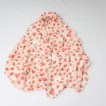 Floral Chiffon Scarf