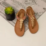 Sandals (Camel/Beige/Black)