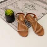 Sandals (Black/Taupe/Mid-Brown) - Image 3