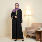 A0125 BLACK ABAYA