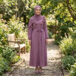 D20311 LILAC LONG SLEEVE DRESS